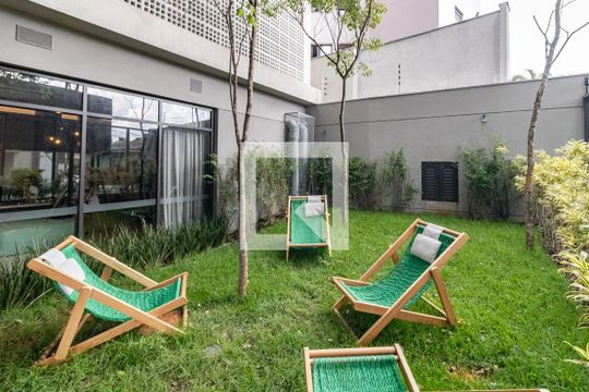 Área comum de kitnet/studio para alugar com 1 quarto, 25m² em Vila Mariana, São Paulo
