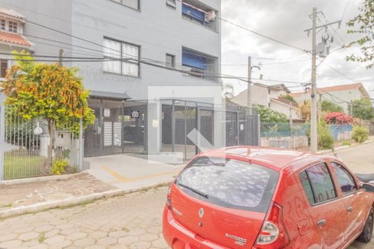 Fachada do Prédio de kitnet/studio para alugar com 1 quarto, 30m² em Marechal Rondon, Canoas