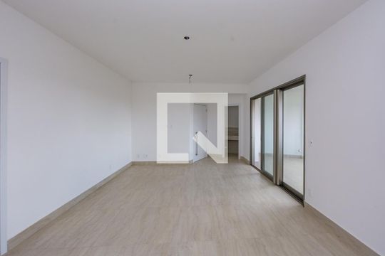 Sala de apartamento à venda com 3 quartos, 126m² em Vila das Flores, Nova Lima