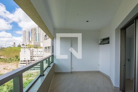Varanda da Sala de apartamento para alugar com 3 quartos, 126m² em Vila das Flores, Nova Lima