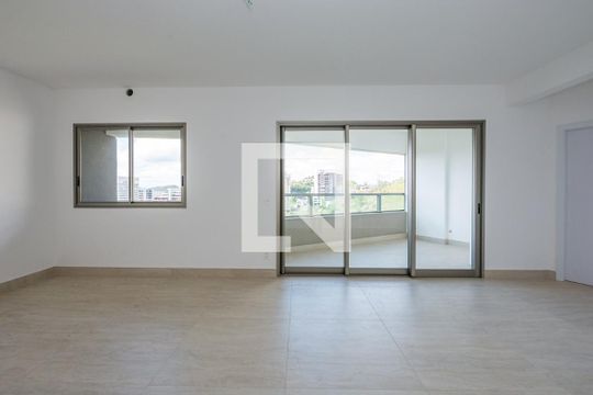 Sala de apartamento para alugar com 3 quartos, 126m² em Vila das Flores, Nova Lima