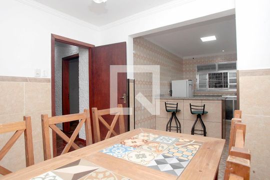 Sala de Jantar de casa à venda com 3 quartos, 134m² em São Geraldo, Porto Alegre