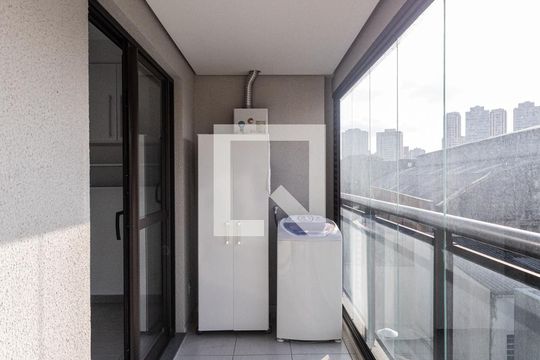 Varanda de apartamento à venda com 1 quarto, 41m² em Tatuapé, São Paulo