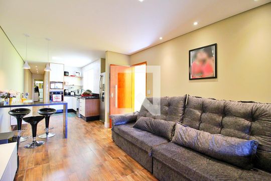 Sala de casa à venda com 2 quartos, 147m² em Parque João Ramalho, Santo André