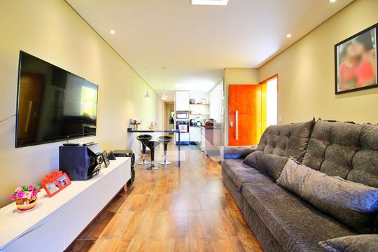 Sala de casa à venda com 2 quartos, 147m² em Parque João Ramalho, Santo André