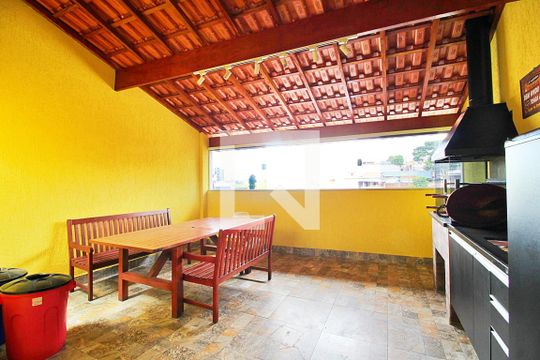 Varanda Gourmet de casa à venda com 2 quartos, 147m² em Parque João Ramalho, Santo André