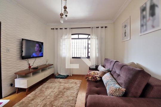 Sala de casa à venda com 3 quartos, 176m² em Jardim Utinga, Santo André