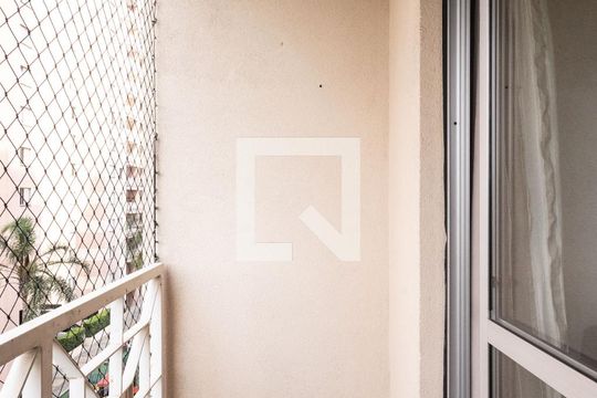 Varanda Sala de apartamento à venda com 2 quartos, 54m² em Chácara Califórnia, São Paulo