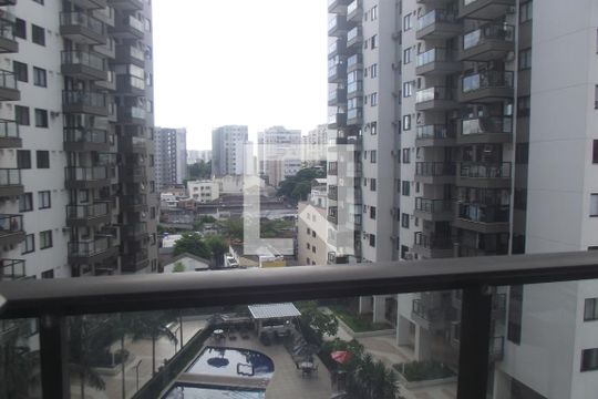 varanda de apartamento à venda com 1 quarto, 44m² em Cachambi, Rio de Janeiro