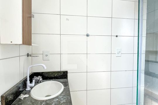 Banheiro de apartamento para alugar com 2 quartos, 35m² em Jardim Cidade Pirituba, São Paulo