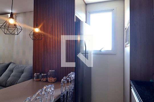 Cozinha de apartamento à venda com 2 quartos, 54m² em Jardim, Santo André