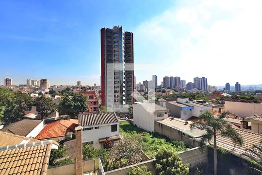 Vista da Área de Serviço de apartamento à venda com 2 quartos, 54m² em Jardim, Santo André