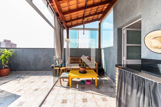 Cobertura - (Churrasqueira e Lavanderia ) de apartamento à venda com 2 quartos, 85m² em Parque das Nações, Santo André