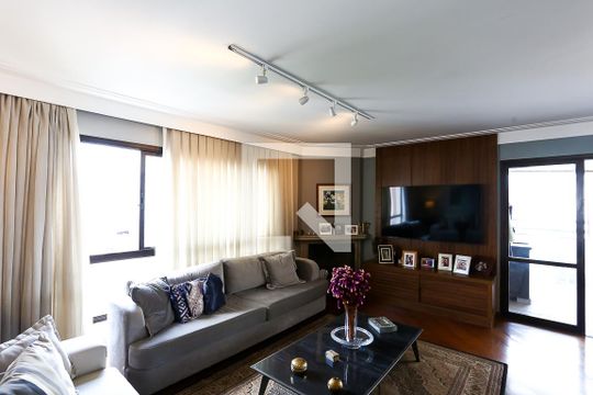 Sala de apartamento à venda com 4 quartos, 180m² em Vila Andrade, São Paulo