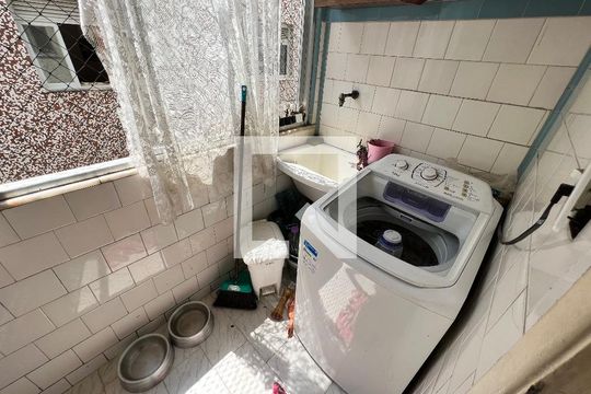 Área de Serviço de apartamento à venda com 2 quartos, 66m² em Todos Os Santos, Rio de Janeiro