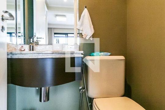 Lavabo de apartamento à venda com 2 quartos, 109m² em Real Parque, São Paulo