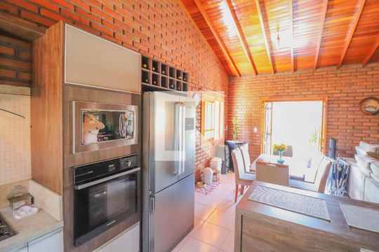 Cozinha de casa à venda com 4 quartos, 214m² em Arroio da Manteiga, São Leopoldo