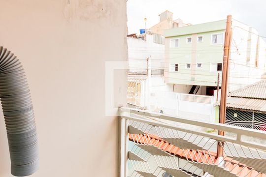 Varanda da Suíte 2 de casa à venda com 5 quartos, 300m² em Parque das Nações, Santo André