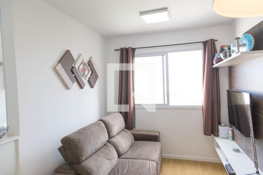 Sala  de apartamento à venda com 2 quartos, 40m² em Jardim Campanario, Diadema