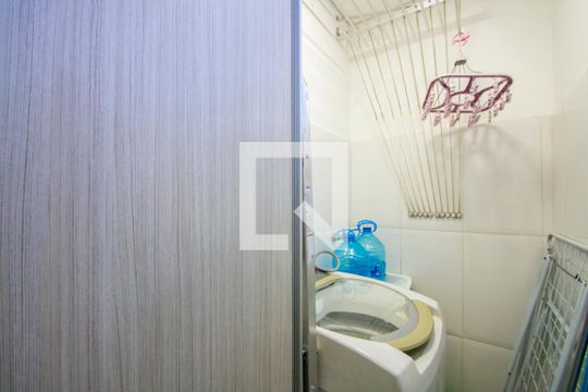 Área de serviço de apartamento à venda com 2 quartos, 90m² em Vila Valparaíso, Santo André
