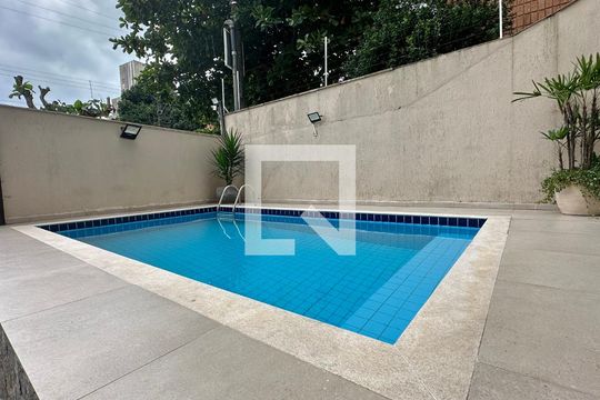 Área Comum - Piscina de apartamento para alugar com 4 quartos, 152m² em Loteamento João Batista Julião, Guarujá