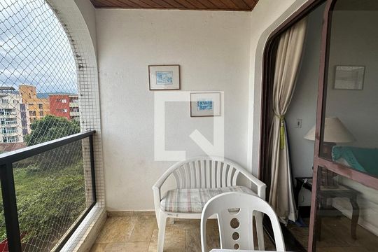 Varanda de apartamento para alugar com 4 quartos, 152m² em Loteamento João Batista Julião, Guarujá