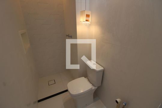 Banheiro de apartamento à venda com 1 quarto, 35m² em Quinta da Paineira, São Paulo
