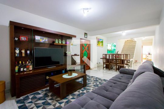 Sala de casa à venda com 3 quartos, 262m² em Vila Progresso, Santo André