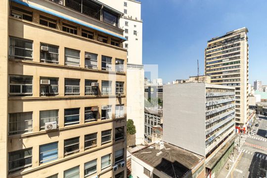Vista do Studio de kitnet/studio à venda com 1 quarto, 23m² em Centro Histórico de São Paulo, São Paulo