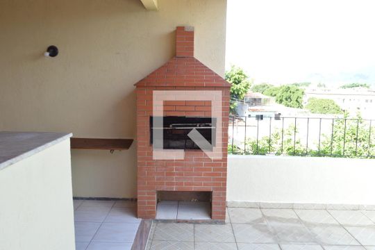 Churrasqueira de casa de condomínio à venda com 5 quartos, 308m² em Pechincha, Rio de Janeiro