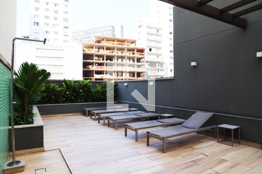 Área comum - Piscina de apartamento à venda com 1 quarto, 47m² em Centro Histórico de São Paulo, São Paulo