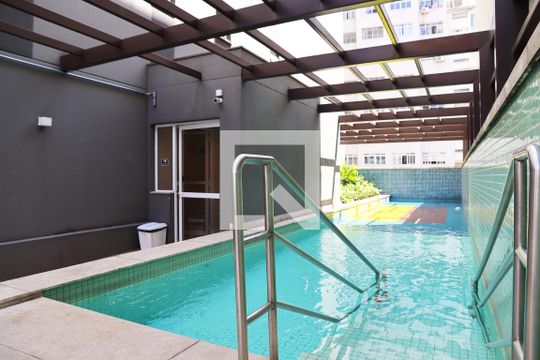 Área comum - Piscina de apartamento à venda com 1 quarto, 47m² em Centro Histórico de São Paulo, São Paulo