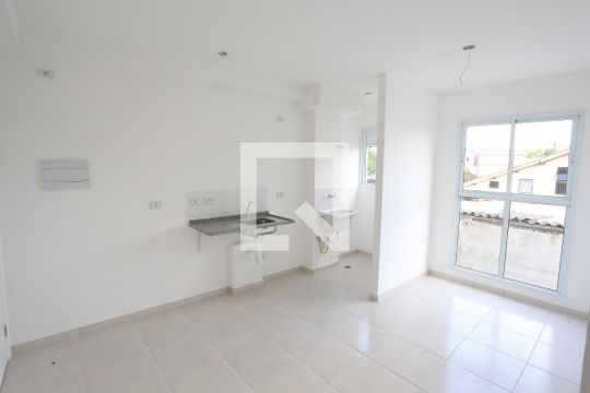 Sala/Cozinha de apartamento para alugar com 1 quarto, 30m² em Vila Guilhermina, São Paulo