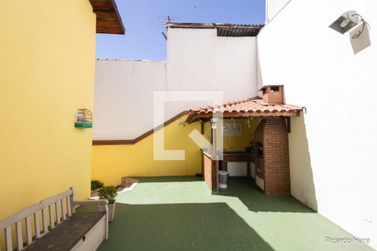 Área comum - Churrasqueira de casa de condomínio à venda com 2 quartos, 58m² em Chácara Seis de Outubro, São Paulo