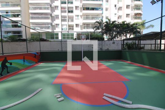 Quadra Esportiva de apartamento à venda com 3 quartos, 84m² em Recreio dos Bandeirantes, Rio de Janeiro