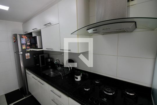 Cozinha de apartamento à venda com 3 quartos, 84m² em Recreio dos Bandeirantes, Rio de Janeiro