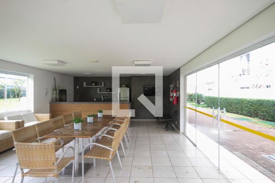 Área comum - Churrasqueira de apartamento para alugar com 2 quartos, 45m² em Jardim Colonial, São Paulo