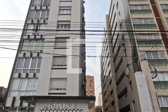 Fachada II de apartamento para alugar com 1 quarto, 50m² em José Menino, Santos