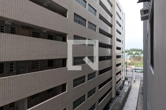 Vista do Quarto 1 de apartamento para alugar com 1 quarto, 50m² em José Menino, Santos