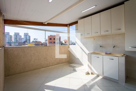 Casa 1 - Área de serviço de casa à venda com 3 quartos, 312m² em Vila Tibiriçá, Santo André