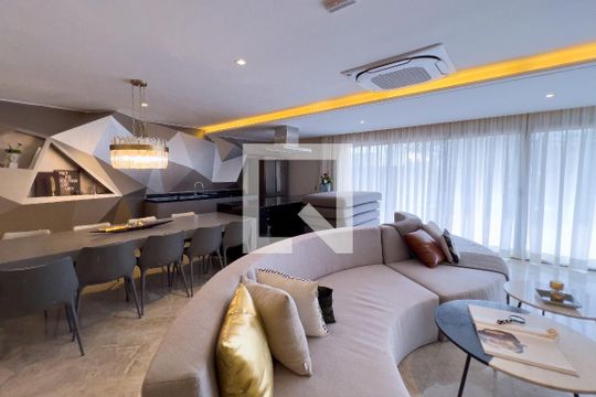 Salão de festas de apartamento para alugar com 1 quarto, 67m² em Indianópolis, São Paulo
