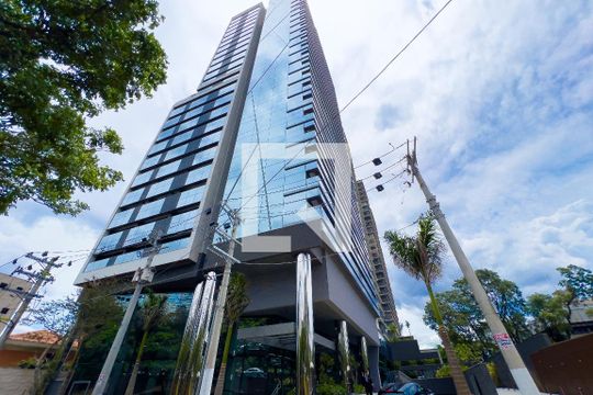 Fachada de apartamento para alugar com 1 quarto, 67m² em Indianópolis, São Paulo