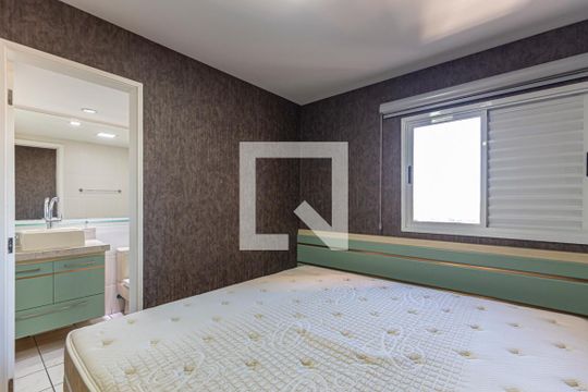 Suite de apartamento à venda com 1 quarto, 42m² em Casa Branca, Santo André