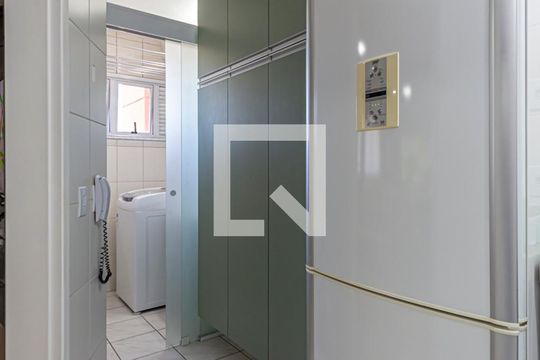 Área de Serviço de apartamento à venda com 1 quarto, 42m² em Casa Branca, Santo André