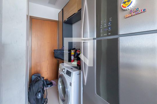 Área de Serviço de apartamento à venda com 3 quartos, 107m² em Jardim Atlantico, Goiânia