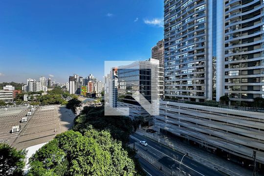 Vista de apartamento à venda com 1 quarto, 29m² em Brooklin Paulista, São Paulo