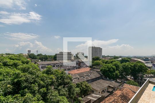 Vista da Varanda da Sala de apartamento à venda com 2 quartos, 82m² em Olaria, Rio de Janeiro