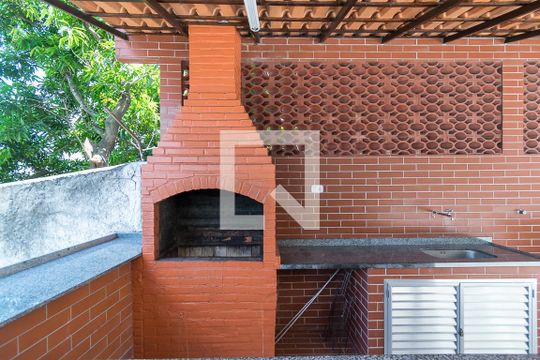 Área comum - Churrasqueira de apartamento à venda com 2 quartos, 82m² em Olaria, Rio de Janeiro