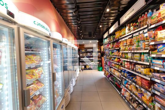 Área Comum - Mini Mercado de apartamento para alugar com 3 quartos, 98m² em Ponte Pequena, Campinas