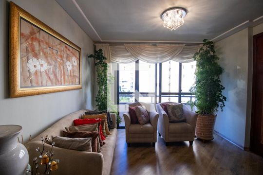 Sala de apartamento à venda com 3 quartos, 126m² em Vila Mascote, São Paulo